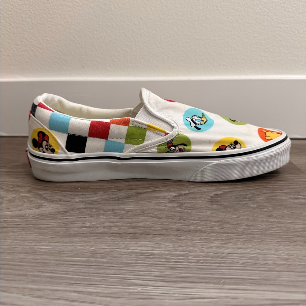 Walt Disney World 50th Anniversary Vans Slip Ons - Picture 4 of 10